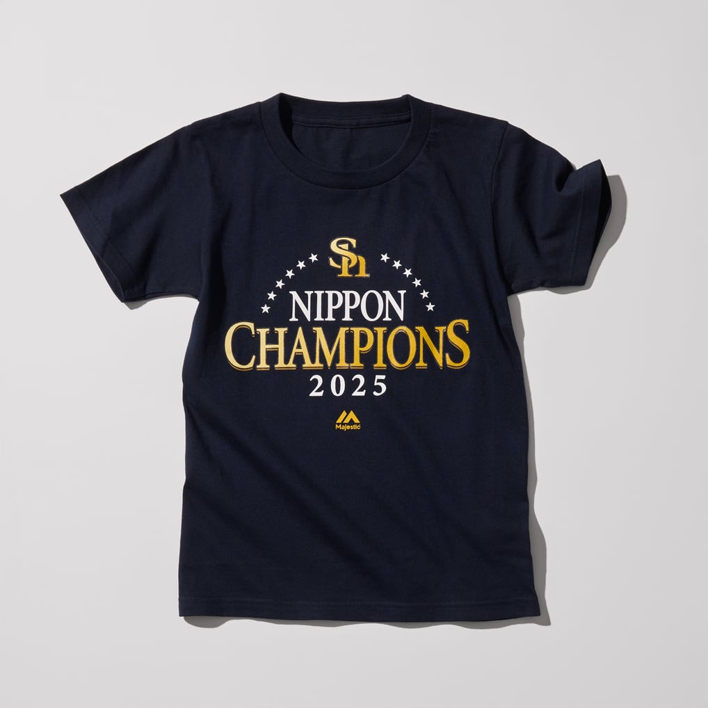 Kids】2025 日本一優勝記念 ロゴTシャツ